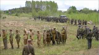 ŁABISZYŃSKIE SPOTKANIA Z HISTORIĄ 2012     Inscenizacja Budziszyn 1945