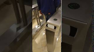 Демонстрация асинхронности индикации при использовании турникетов Готшлих в СКУД Парсек