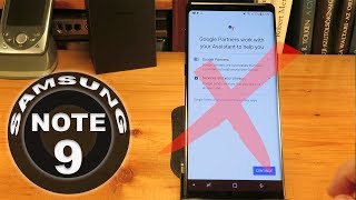 How to Remove Google Assistant from the Home button on a Samsung Galaxy Note 9