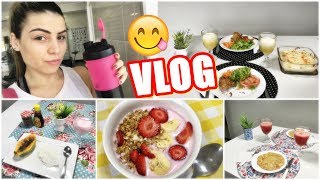 Vlog Minha Alimentação por UM DIA  | PALOMA SOARES