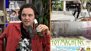 Jordan Taylor Getting On and Off Toy Machine