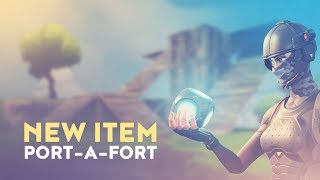 PORT-A-FORT + NEW REPLAY SYSTEM (Fortnite Battle Royale)