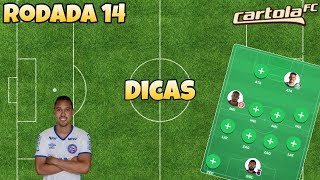 CARTOLA FC 2018 - DICAS PARA MITAR NA RODADA 14 - 92 PONTOS NA ÚLTIMA, É MITADA!