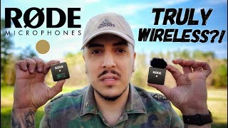 RODE Wireless GO - IT'S A GAME CHANGER!