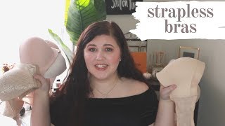 Best Strapless Bra for Curvy Girls?? | Trying 4 Different Strapless Bras