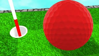HOLE In ONE CHALLENGE But The BALL IS TOO BIG! (Golf It)