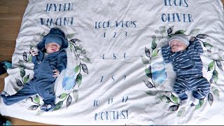 Happy One Month to the Twins!