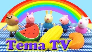 Свинка Пеппа ее друзья корзинка для пикника  Видео для детей  Peppa pig and her friends