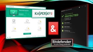 Тест Антивирус Kaspersky Free 2017 & Bitdefender Antivirus Free Edition 2017 (полная версия).