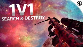Playing 1v1 Search & Destroy ONLINE?! (Modern Warfare 2 w/ 2 TRICKSHOTS!)