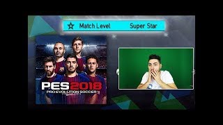JUCAM PES 2018 vs  SUPERSTAR - CEA MAI GREA DIFICULTATE DIN PRO EVOLUTION SOCCER 2018