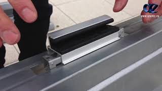 Anemo Engineering for ARaymond Energies PowAR Clamp for frameless modules