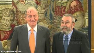 Toxo y Méndez trasladan al rey su preocupación