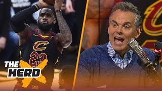 Colin Cowherd on LeBron's Game 2 vs the Pacers, the Jazz evening their series with OKC | THE HERD