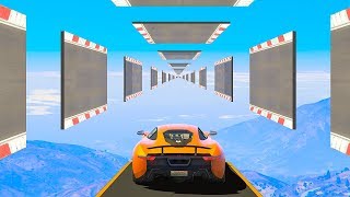 WORLD RECORD ENDLESS TRACK LEVEL! - GTA 5 Funny Moments