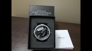 Unboxing Zeblaze vibe 4 - uma versão mais social da zeblaze