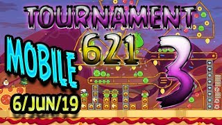 Angry Birds Friends Level 3 MOBILE Tournament 621 Highscore POWER-UP walkthrough #AngryBirdsFriends
