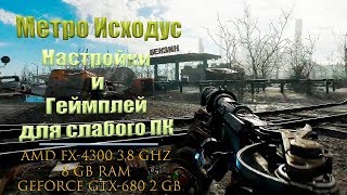 Metro Exodus на слабом ПК