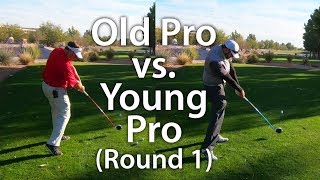 Effortless Golf Swing [Old Pro vs. Young Pro]