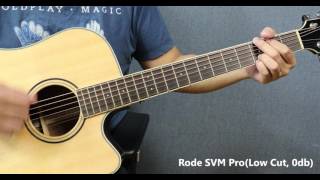 5D mark4 Videomic Test(Canon DM-E1 vs Rode SVM Pro)