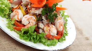 Thiên Đường Ẩm Thực - Gỏi sứa tôm thịt
