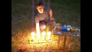 TopRuslan 19 - Генератор 4 кВт в лесу
