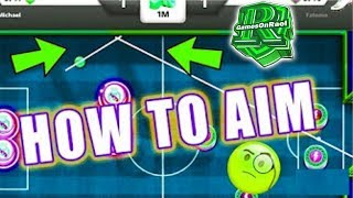 SOCCER STARS Aim Tutorial | World Best Explained & Edit  { HOW TO AIM }