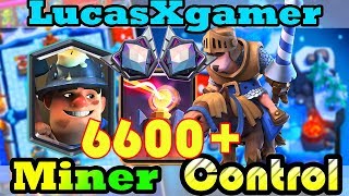 #1 LucasXgamer Miner Control Prince  gameplays - Clash Royale