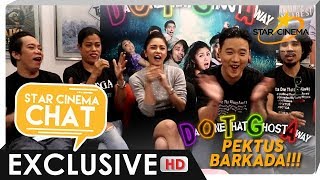 FULL HD | Star Cinema Chat with Pektus Barkada! | 'Da One That Ghost Away'