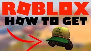 [PROMOCODE] How to get DUSTIN’S CAMP KNOW WHERE CAP - Roblox