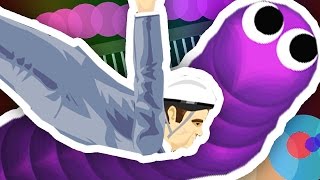 ПОЛОСА ПРЕПЯТСТВИЙ ИЗ SLITHER IO | Happy Wheels