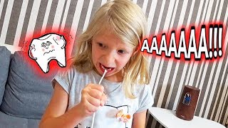 ЧТО С ЗУБОМ МИЛАНЫ??? она БОИТСЯ ЕГО ВЫРВАТЬ но очень ХОЧЕТ!!! что будет?? наш влог