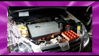 Замена ремня ГРМ и помпы на  Chery Fora, Renault Megane16 клапанов без приспособлений.