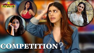 Alaya Furniturewala OPENS up About her Competition | Jhanvi Kapoor | Sara Ali Khan | Ananya Pandey