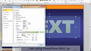 Adding Text Effects to your text in PowerPoint