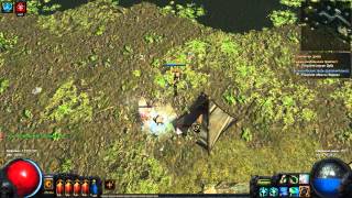 Path Of Exile Хардкорное прохождение за лучницу Бандиты 50