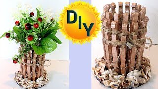 Ваза для цветов или столовых приборов своими руками.Vase for flowers or Cutlery.