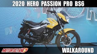 2020 Hero Passion Pro BS6 - Kya baat! Hindi | MotorOctane