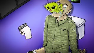FIRST TRANSFORMATION?! (tiny green alien is back!) The Visitor 2 Episode 03