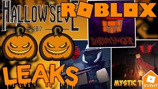 [LEAK] ROBLOX OFFICIAL HALLOW EVE 2018 EVENT GAMES | Leaks and Prediction