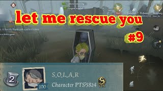 [Identity V] Top 2 Embalmer in Asia server - Embalmer is a good supporter rank match #9