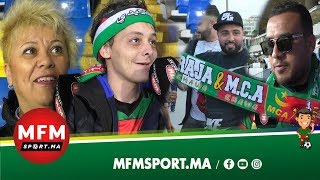 جزائريون منبهرون: "المغاربة حطونا فوق ريوسهم ونحبو المولودية ونعزو الرجاء وهذا أحسن تنقل فحياتنا"