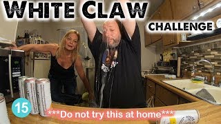 CHUGGING 18 WHITE CLAWS in ONE HOUR - WHITE CLAW CHALLENGE