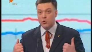 ВО СВОБОДА О.Тягнибок на Свободі слова ICTV ч2