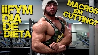 Dia de Dieta Flexível Completo - Macros em Cutting/Preparação / Treino de Dorsais