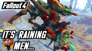 Fallout 4 Contraptions - It's Raining Men... - How to Dispose of Dead Bodies