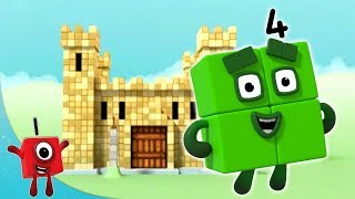 Numberblocks - Numberblock Castle | Learn to Count | Learning Blocks