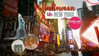 Η Maybelline Gr μας έστειλε στη Νέα Υόρκη! (Halloween Vlog) | Marianna York