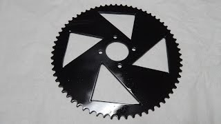 Самодельная звезда  от А до Я (sprocket home made)