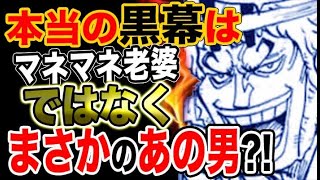 【ワンピース 予想考察】ワノ国を奪った本当の黒幕はマネマネ老婆ではなくまさかのあの男？！